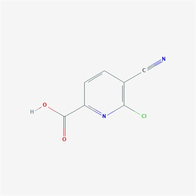 6-Chloro-5-cyanopicolinic acid