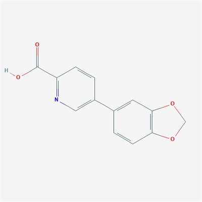 5-(Benzo[d][1,3]dioxol-5-yl)picolinic acid