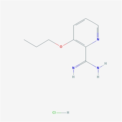 3-Propoxypicolinimidamide hydrochloride