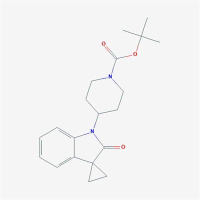 tert-Butyl 4-(2'-oxospiro[cyclopropane-1,3'-indolin]-1'-yl)piperidine-1-carboxylate