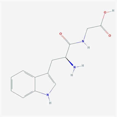 (S)-2-(2-Amino-3-(1H-indol-3-yl)propanamido)acetic acid