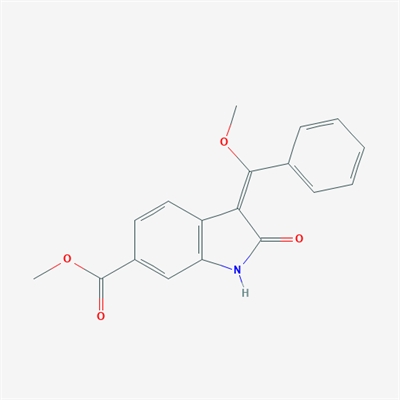 (E)-Methyl 3-(methoxy(phenyl)methylene)-2-oxoindoline-6-carboxylate