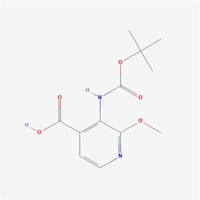 3-((tert-Butoxycarbonyl)amino)-2-methoxyisonicotinic acid