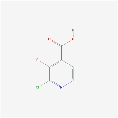 2-Chloro-3-fluoroisonicotinic acid