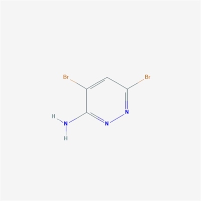 4,6-Dibromopyridazin-3-amine