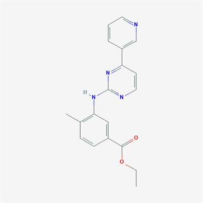 Ethyl 4-methyl-3-((4-(pyridin-3-yl)pyrimidin-2-yl)amino)benzoate