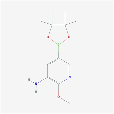 2-Methoxy-5-(4,4,5,5-tetramethyl-1,3,2-dioxaborolan-2-yl)pyridin-3-amine