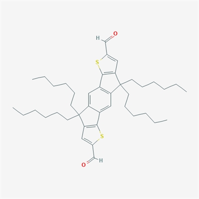 4,9-dihydro-4,4,9,9-tetrahexyl-s-indaceno[1,2-b:5,6-b']dithiophene-2,7-dicarboxaldehyde;IDT-C6-2CHO