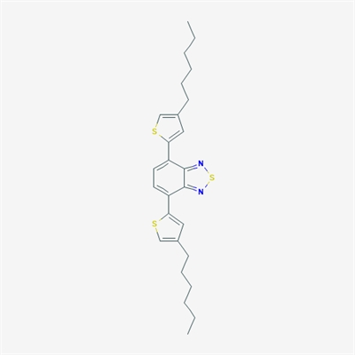 4,7-Bis(3-hexyl-5-thienyl)-2,1,3-benzothiadiazole